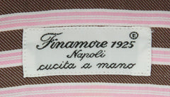 Finamore Napoli Brown Shirt - Extra Slim - (F1161812) - Parent