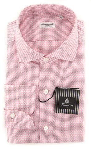 Finamore Napoli Pink Shirt - Extra Slim