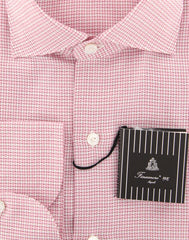 Finamore Napoli Pink Shirt - Extra Slim - (F1229175) - Parent