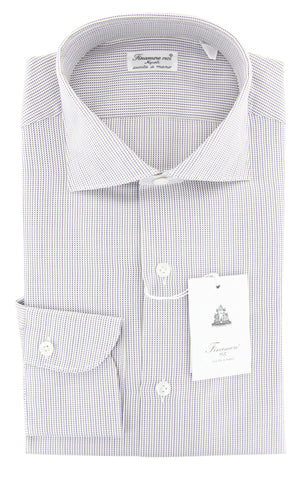Finamore Napoli White Shirt - Extra Slim