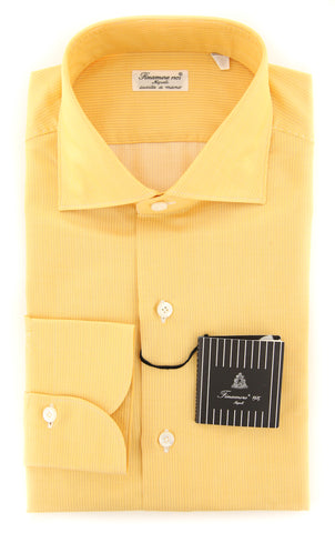 Finamore Napoli Yellow Shirt - Extra Slim