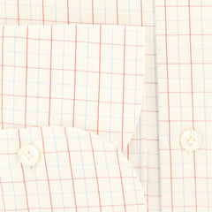 Finamore Napoli Off White Check Shirt - Slim - (201803145) - Parent