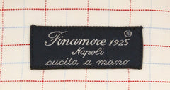 Finamore Napoli Off White Check Shirt - Slim - (201803145) - Parent