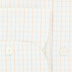 Finamore Napoli Off White Check Shirt - Slim - (201803146) - Parent