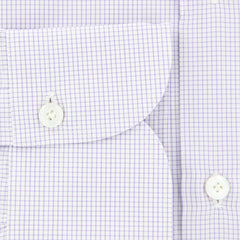 Finamore Napoli Lavender Purple Shirt - Slim - (FN829173) - Parent