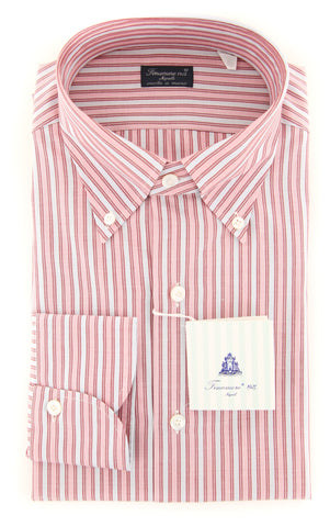 Finamore Napoli Pink Shirt - Slim