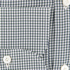 Finamore Napoli Olive Check Shirt - Slim - (FN828179) - Parent