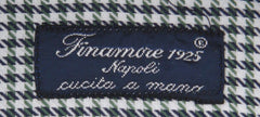 Finamore Napoli Olive Check Shirt - Slim - (FN828179) - Parent