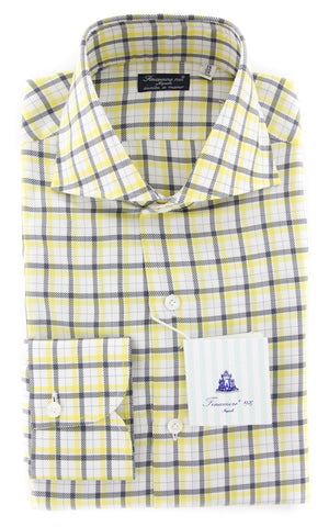 Finamore Napoli Yellow Shirt - Slim
