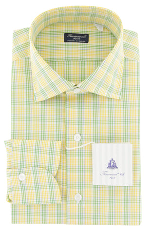 Finamore Napoli Yellow Shirt - Slim