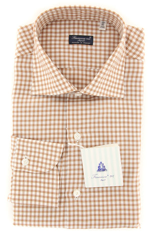 Finamore Napoli Cream Shirt - Full