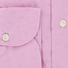 Finamore Napoli Pink Shirt - Extra Slim - L/L - (26SEN08025802)
