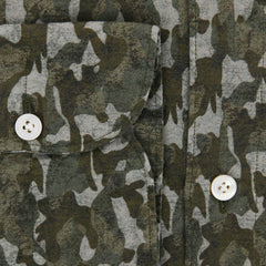 Finamore Napoli Camouflage Shirt - Extra Slim - (FN803351) - Parent