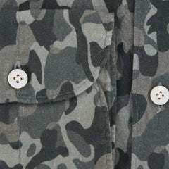 Finamore Napoli Light Gray Shirt - Slim - (STP01SIMONEZ) - Parent