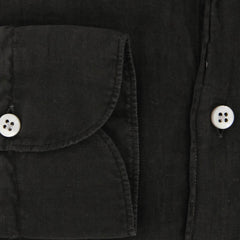 Finamore Napoli Black Shirt - Extra Slim - XL/XL - (24STP97000008)
