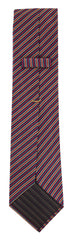 Finamore Napoli Multi-Colored Striped  Silk Tie  (933)