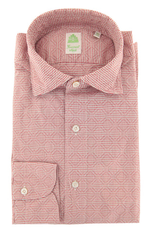 Finamore Napoli Pink Shirt - Extra Slim
