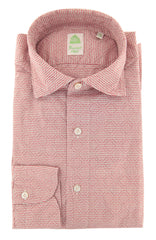 Finamore Napoli Pink Other Cotton Shirt - Extra Slim - 15.75/40 - (YC)