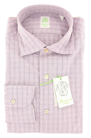 Finamore Napoli Purple Shirt - Extra Slim
