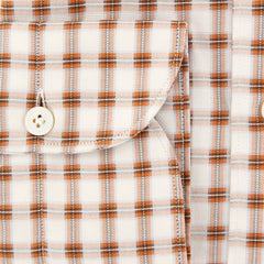 Finamore Napoli Cream Window Shirt - Extra Slim - (F116184) - Parent