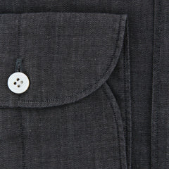 Finamore Napoli Charcoal Gray Shirt - Extra Slim - (FN818173) - Parent