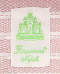 Finamore Napoli Pink Striped Shirt - Extra Slim - (201802236) - Parent