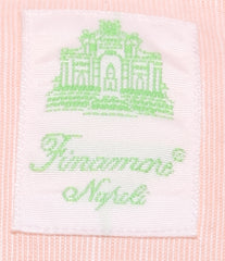 Finamore Napoli Pink Solid Cotton Blend Shirt - Extra Slim - (1497) - Parent