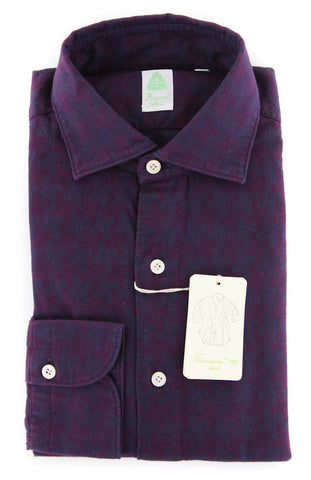 Finamore Napoli Purple Shirt - Extra Slim