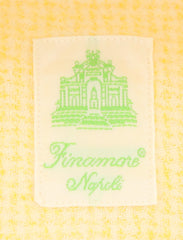 Finamore Napoli Yellow Houndstooth Shirt - Extra Slim - (FN-TOKYO5103001) - Parent