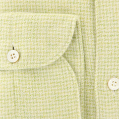 Finamore Napoli Light Green Shirt - Extra Slim - (K18189) - Parent