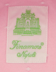 Finamore Napoli Pink Polka Dot Cotton Shirt - Extra Slim - (PD) - Parent