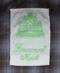 Finamore Napoli Brown Plaid Shirt - Extra Slim - (FN0810198) - Parent