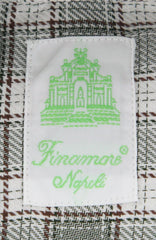 Finamore Napoli Gray Plaid Shirt - Extra Slim - (2018022311) - Parent