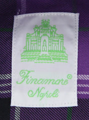 Finamore Napoli Purple Plaid Shirt - Extra Slim - (201802289) - Parent