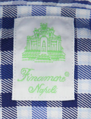 Finamore Napoli Blue Plaid Shirt - Extra Slim - (2018022618) - Parent