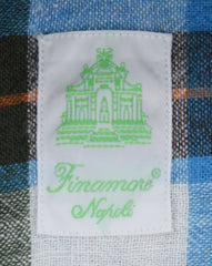 Finamore Napoli Turquoise Shirt - Extra Slim - (F111185) - Parent