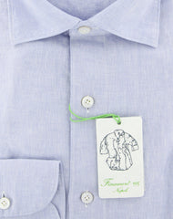 Finamore Napoli Light Blue Shirt - Extra Slim - (F111184) - Parent