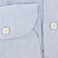 Finamore Napoli Light Blue Shirt - Extra Slim - (F111184) - Parent