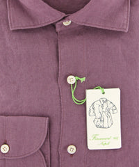 Finamore Napoli Lavender Shirt - Extra Slim - (F112184) - Parent