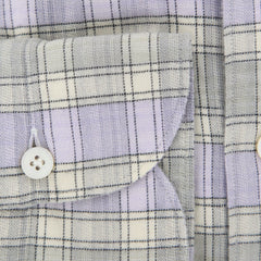 Finamore Napoli Cream Window Shirt - Extra Slim - (F112181) - Parent