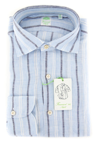 Finamore Napoli Light Blue Shirt - Extra Slim
