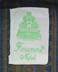 Finamore Napoli Blue Fancy Denim Shirt - Extra Slim - (UD) - Parent