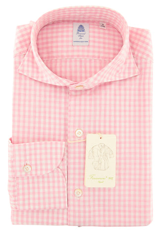 Finamore Napoli Pink Shirt - Extra Slim