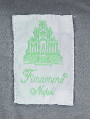 Finamore Napoli Gray Shirt - Extra Slim - 15/38 - (WAC12900303)