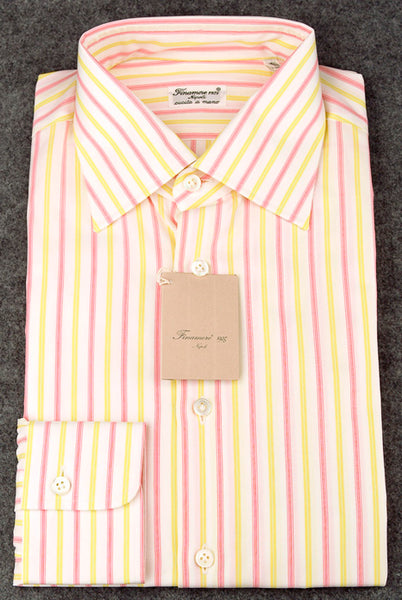 Finamore Napoli White Shirt 15.75/40