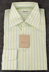Finamore Napoli Green Shirt 15.75/42