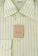 Finamore Napoli Green Shirt 15.75/42
