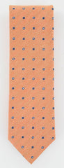 Finamore Napoli Orange Silk Tie
