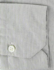 Finamore Napoli Black Button-Front Shirt - X-Large