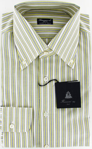 Finamore Napoli Yellow Shirt – Size: 15.75 US / 40 EU